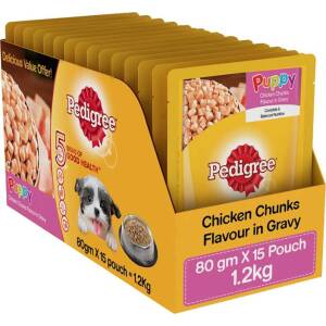 Pedigree Puppy Wet Dog Food,...