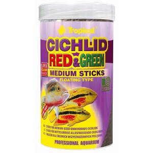 Tropical Cichlid Red & Green Medium Stick Floating Type 250ml (Item code- 63724)