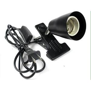Nomoypet Reptile Turtle Clip Lamp Holder for Heating Light Flexible Rotatable NJ-03