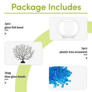 hygger 0.75 Gallon Glass Oblate...