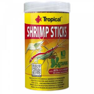 Tropical Shrimp Sticks for Everyday Feeding of Freshwater and Marine Crustaceans 100ml/55g-63363