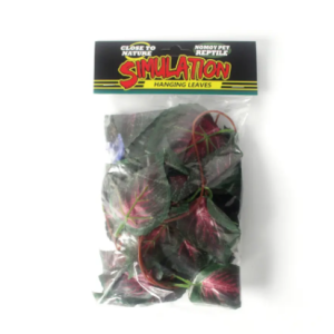 NomoyPet Plastic Hanging Artificial Plant Vine Leaves For Aquarium Terrarium decoration