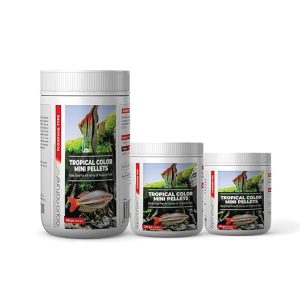 AquaNature Tropical Color Mini Pellets Daily Diet for All Verity of Tropical Fish