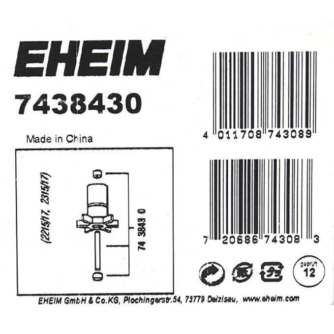 Eheim 2215/2217 7438430 Shaft...