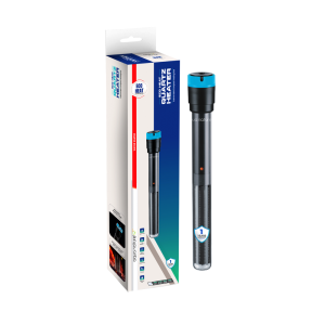 Aquanature Eco Heat Adjustable Submersible Aquarium Heating Rod with Thick Explosion Proof Quartz Tube Equipped with Anti-Collison Sleeve for Fresh & Saltwater Aquariums