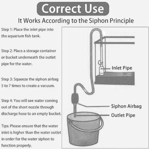AquaNature Aquarium Siphon Pipe...